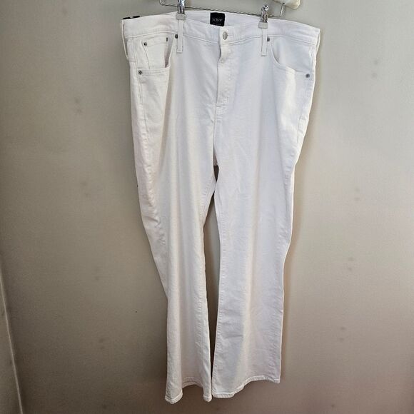 J. Crew Jeans Bootcut White Casual Neutral Factory Denim Trendy - Picture 2 of 16